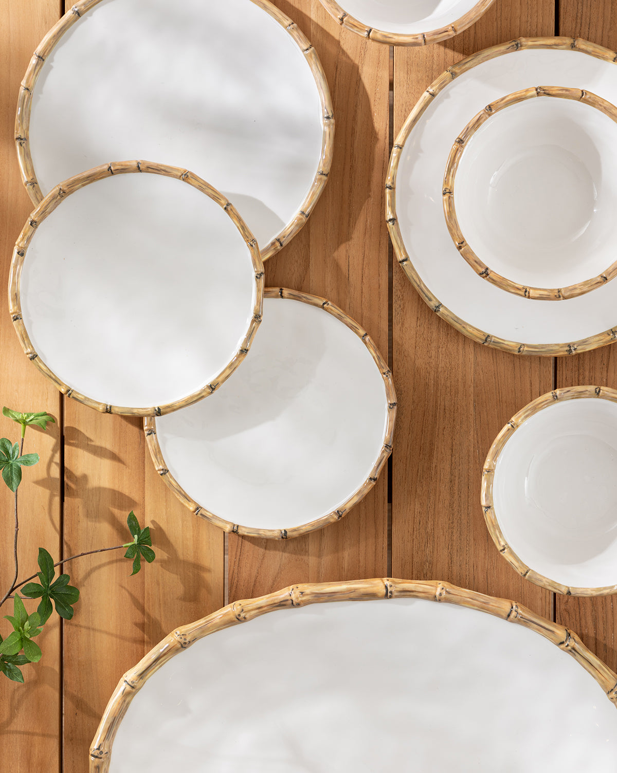 Bamboo Salad Plate(Set of 4)