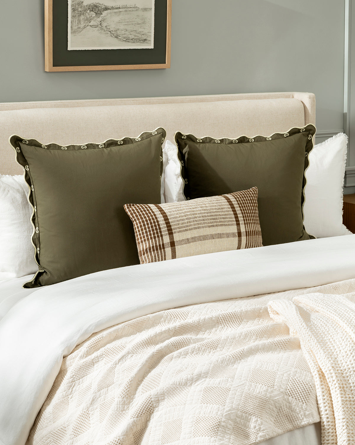 The Refined Retreat Bedding Look