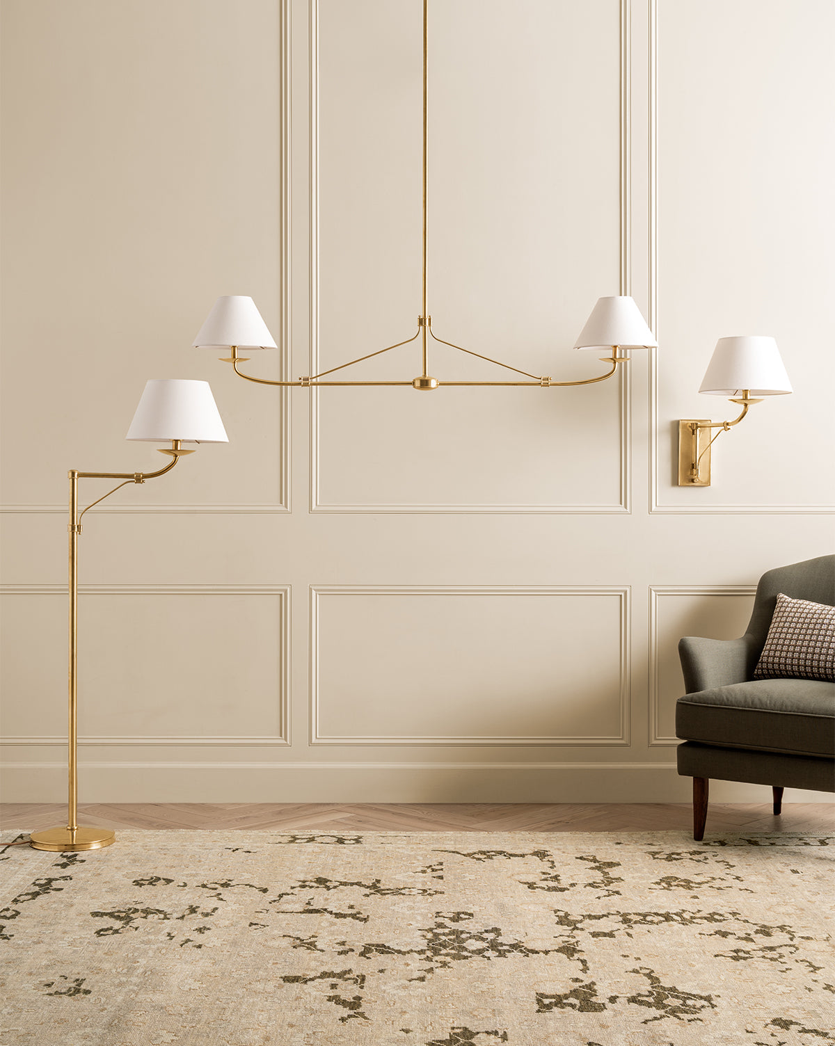 Fiddler Linear Chandelier