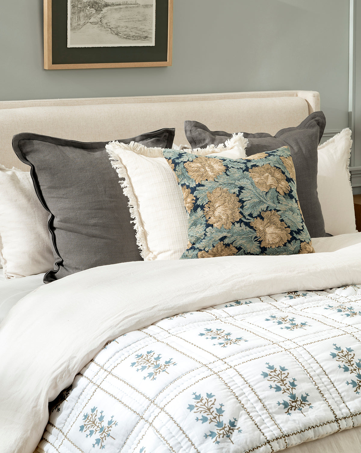 The Artisan Heirloom Bedding Look