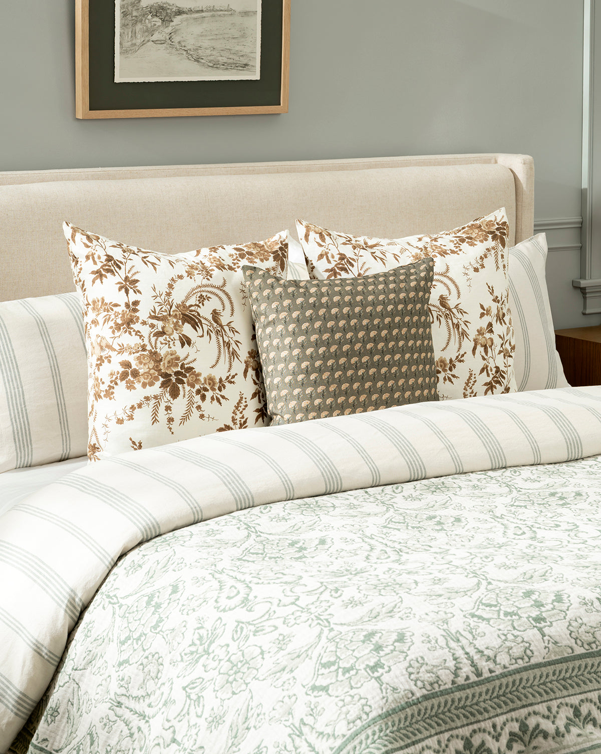 The Heritage Garden Bedding Look
