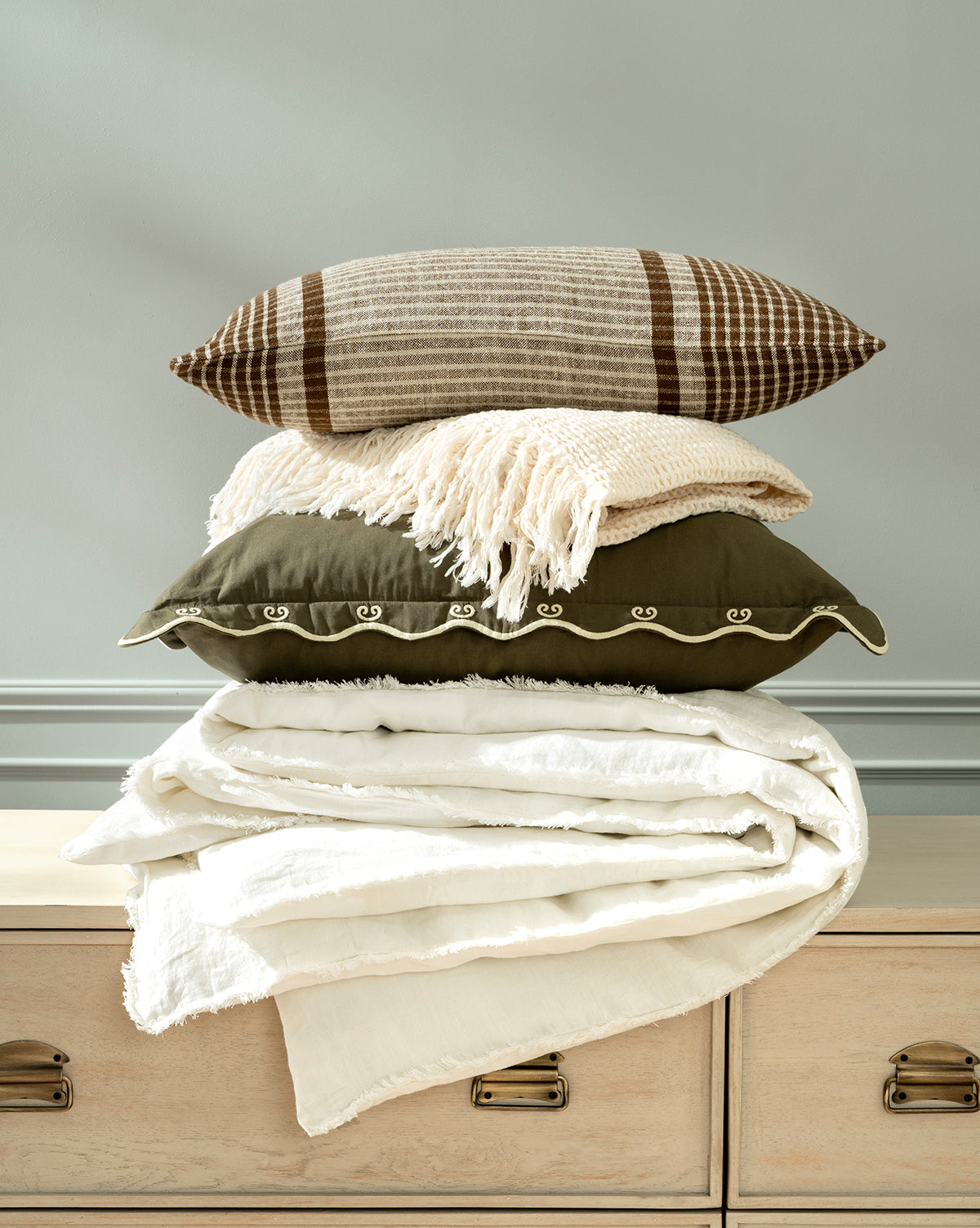 The Refined Retreat Bedding Look