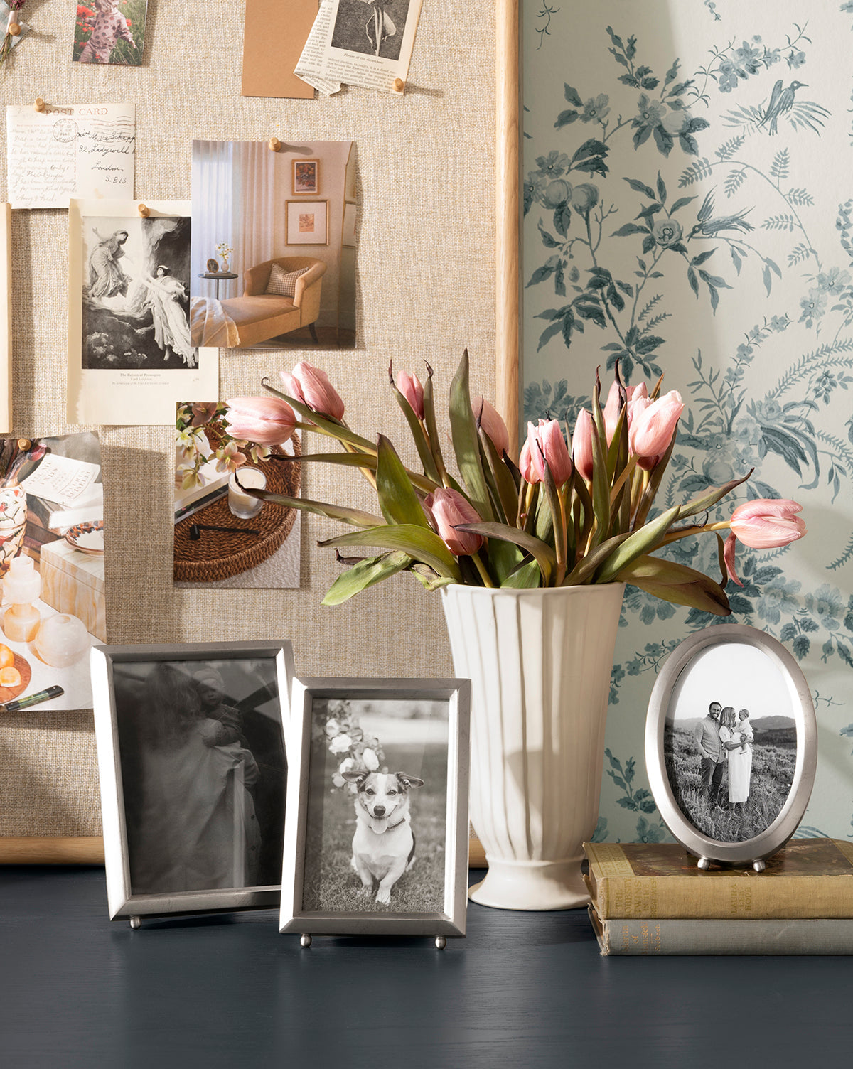 Blanche Pewter Picture Frame