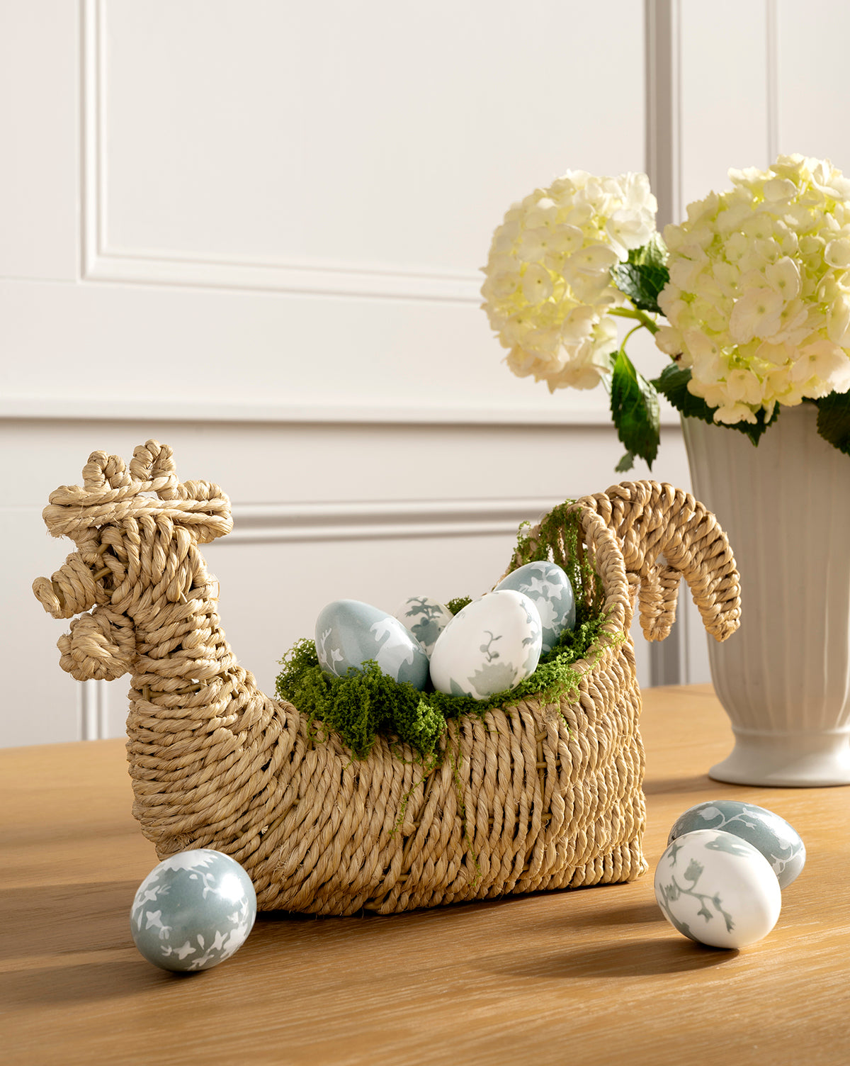 Meadowlark Hand-Painted Eggs  (Set of 4)