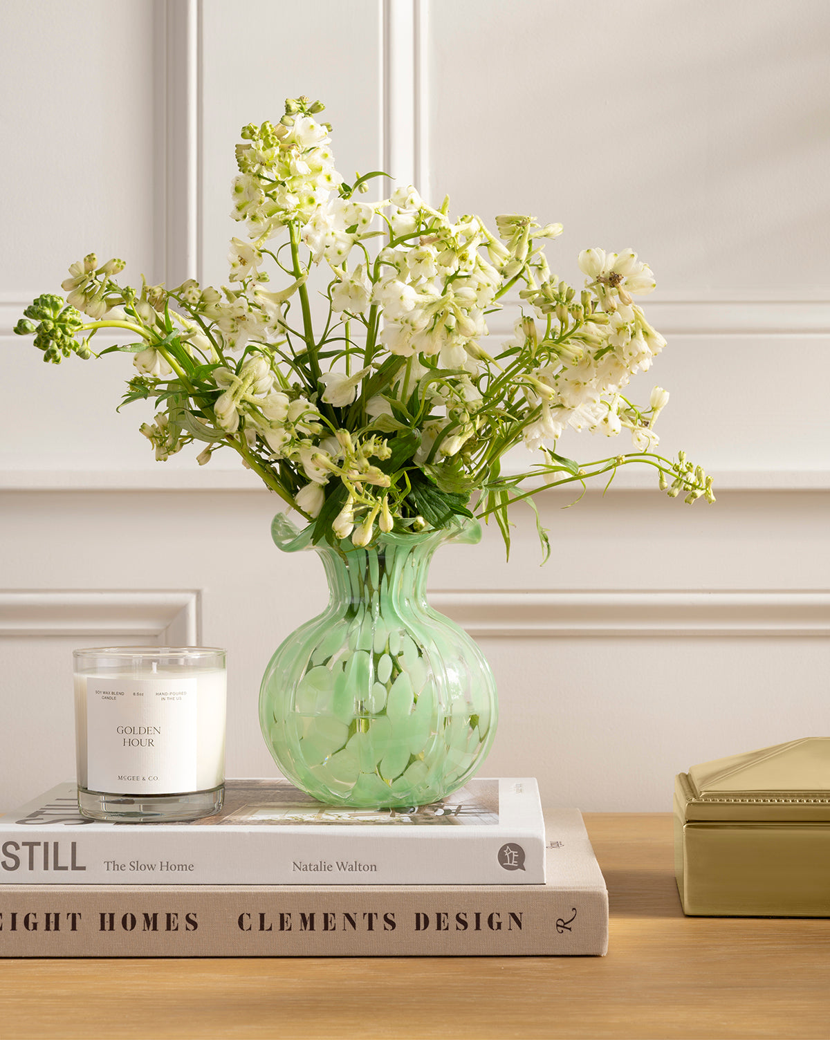 Ruffled Edge Vase