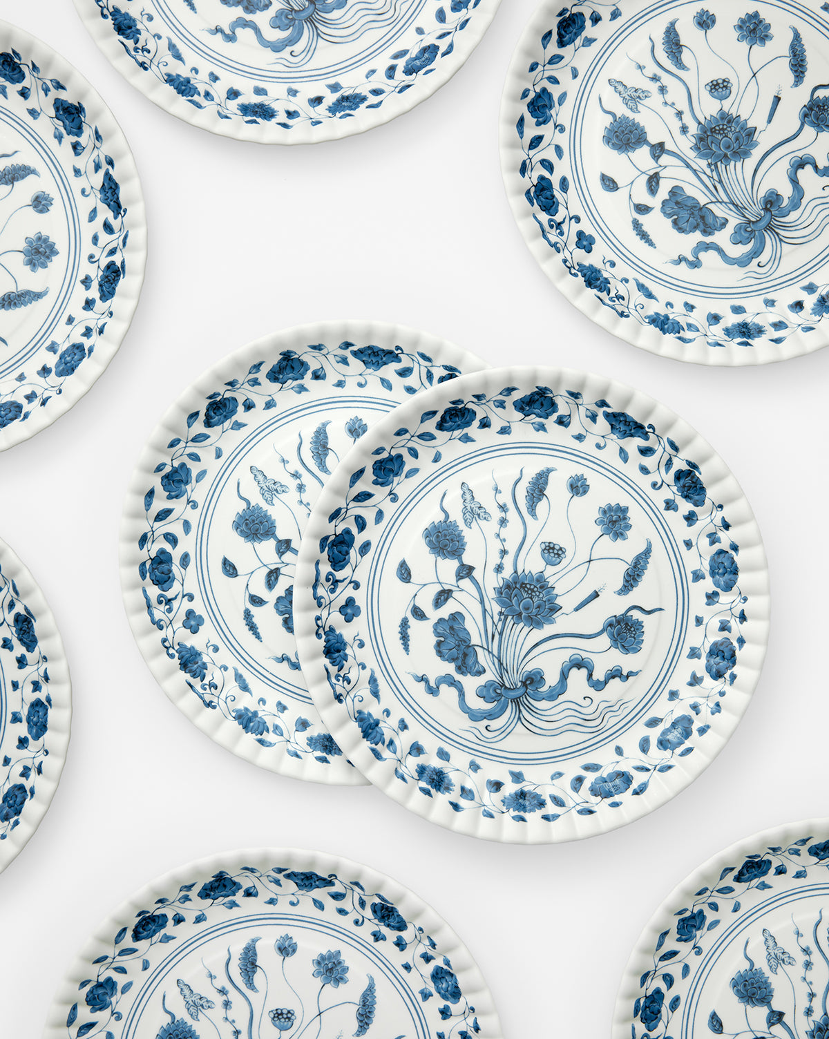 Botanical Melamine Plates (Set of 4)