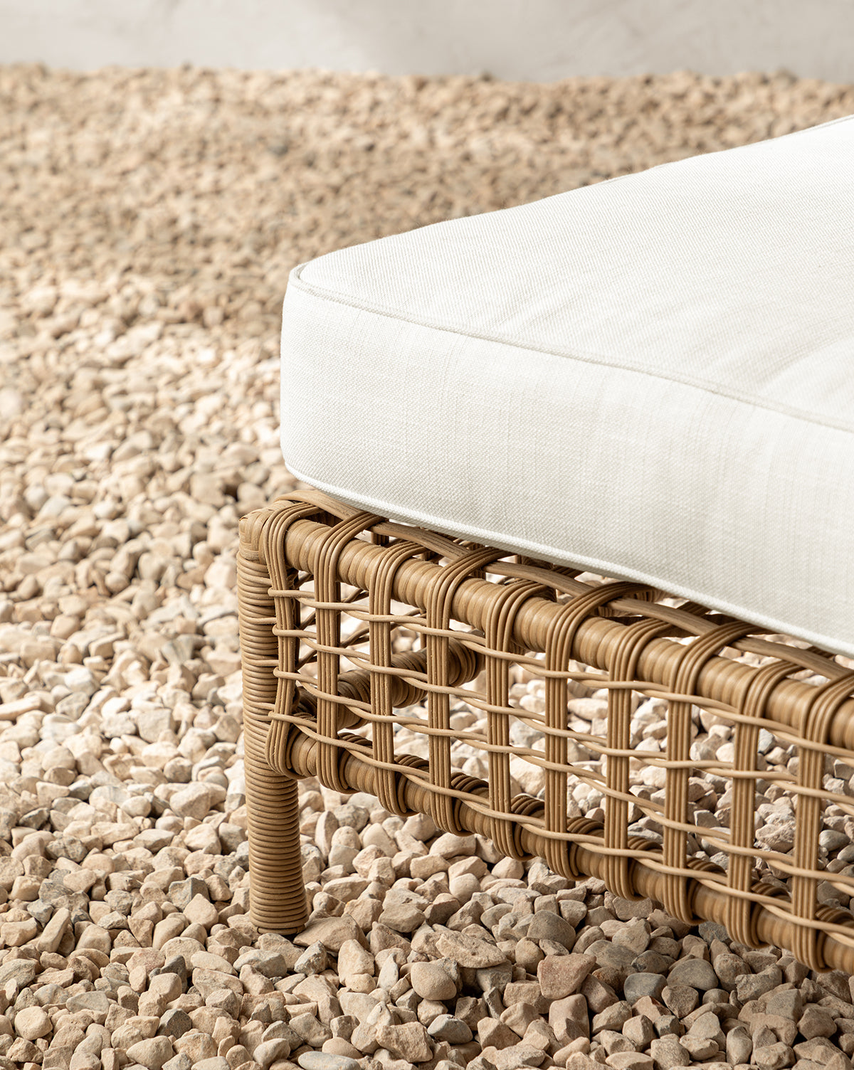 Glenwood Outdoor Ottoman (Ready to Ship)