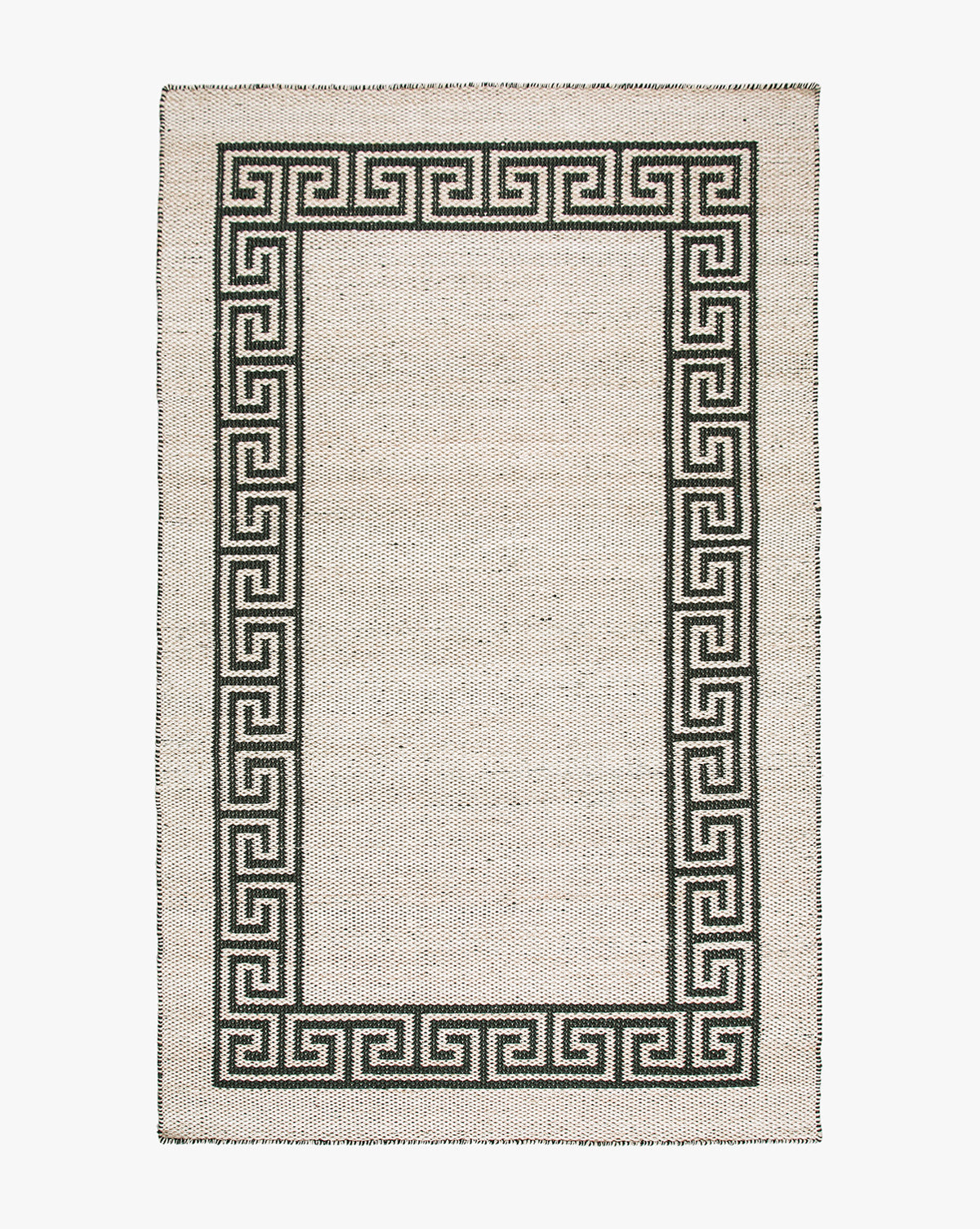Greek Key Handwoven Indoor/Outdoor Rug