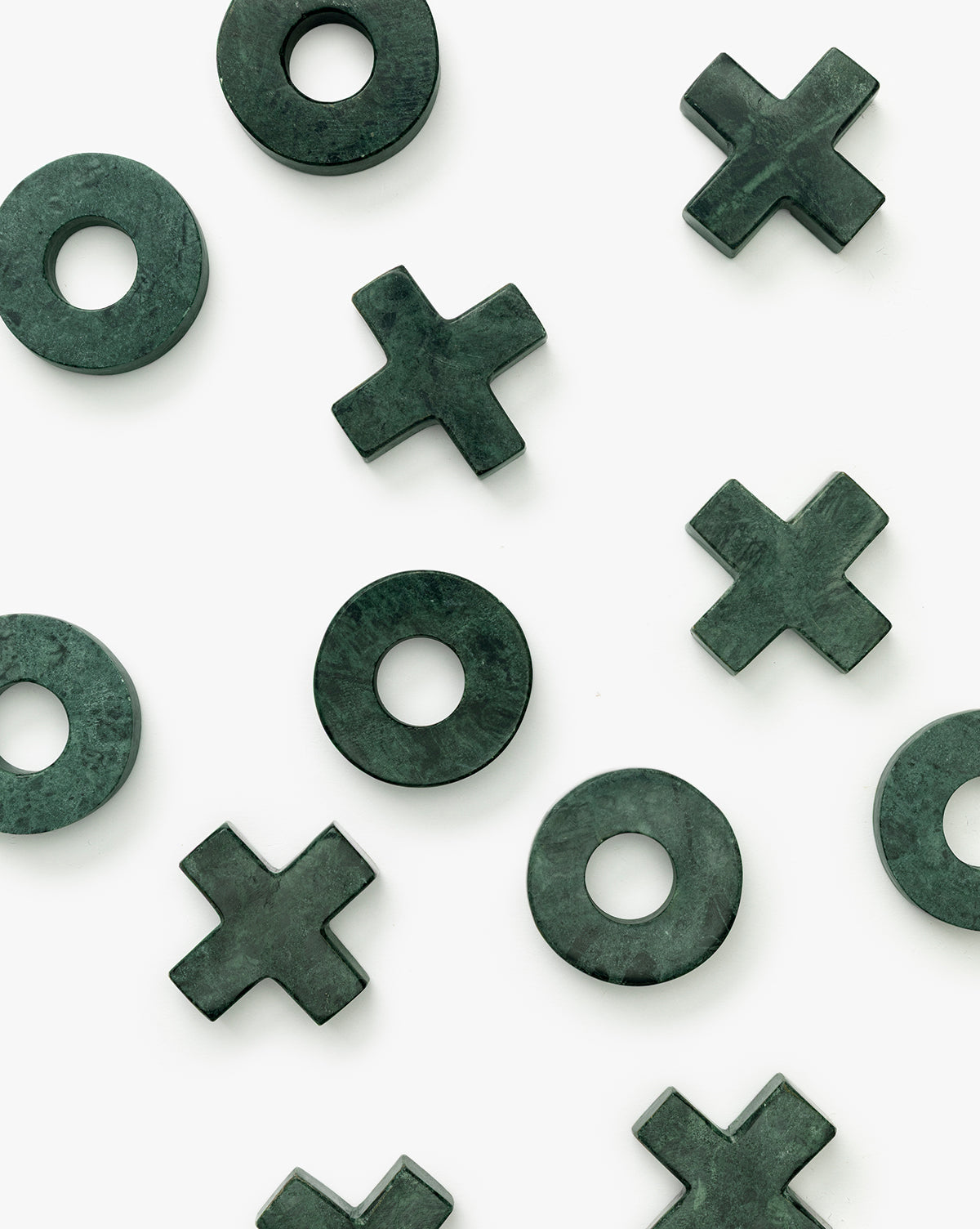 Green Stone Tic-Tac-Toe