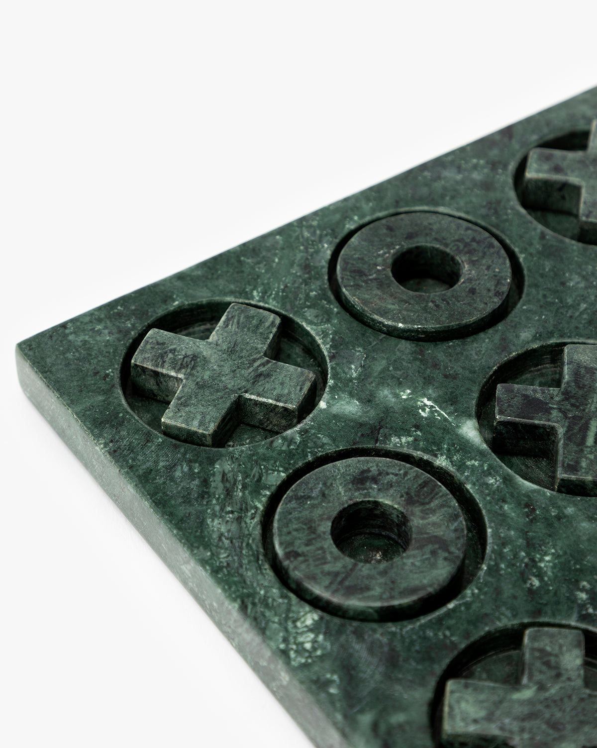 Green Stone Tic-Tac-Toe