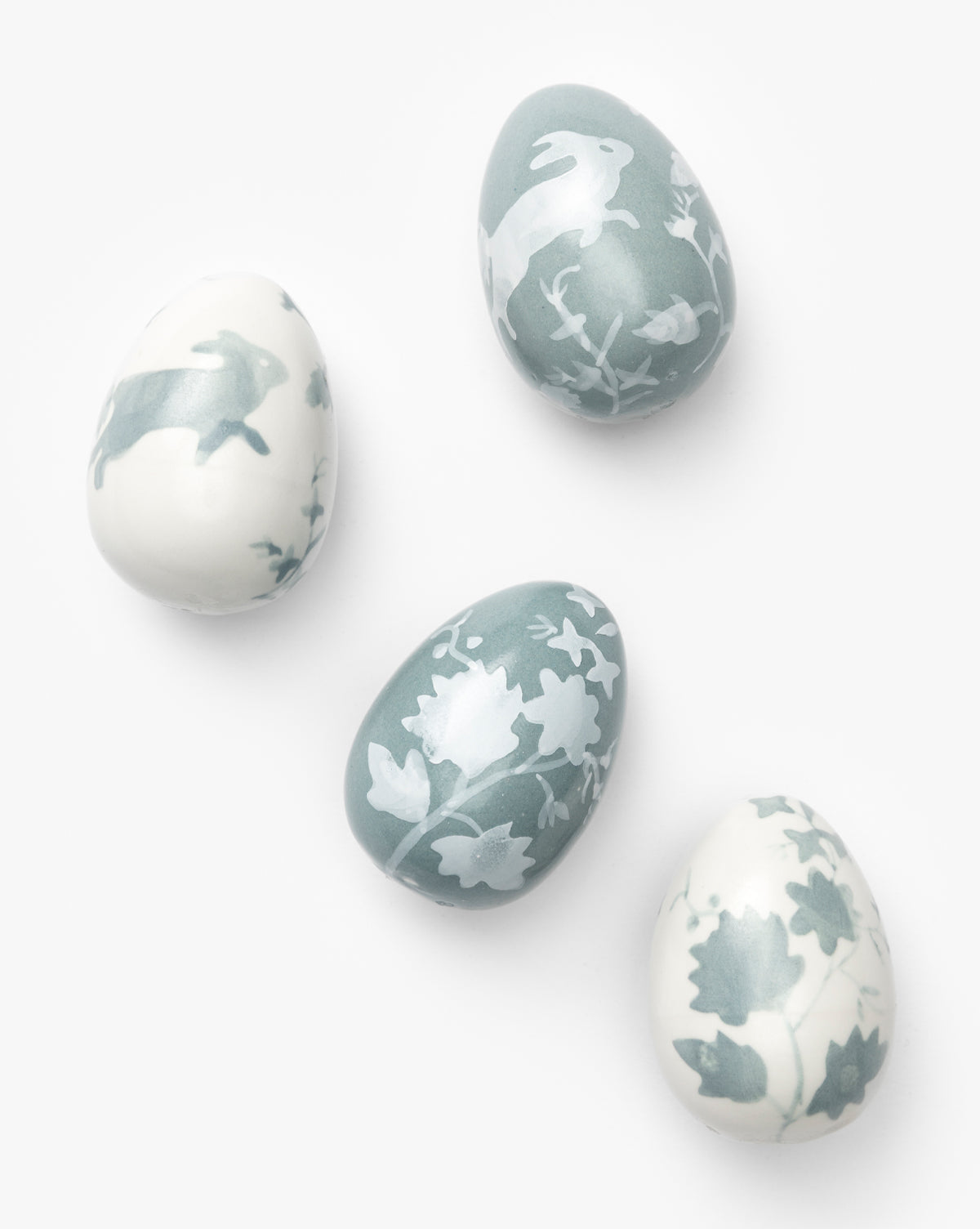 Meadowlark Hand-Painted Eggs  (Set of 4)