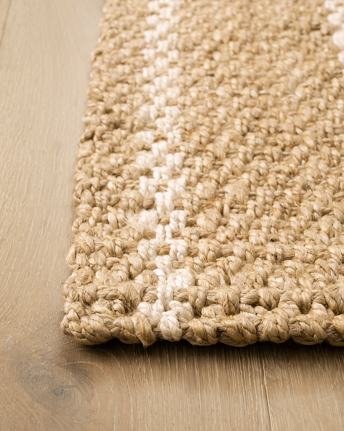 Panama Stripe Handwoven Jute Rug