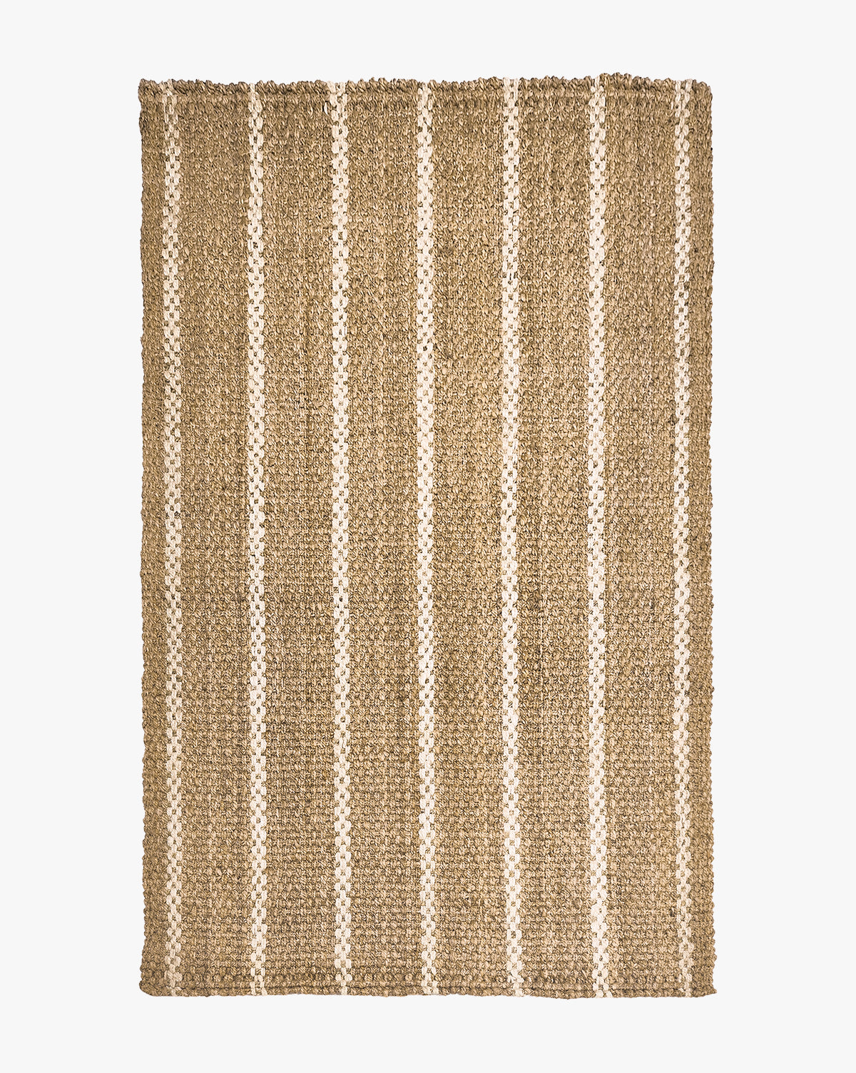 Panama Stripe Handwoven Jute Rug