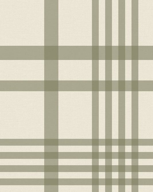 Rigby Plaid Print Wallpaper