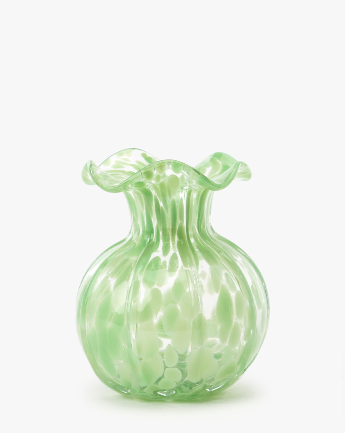 Ruffled Edge Vase