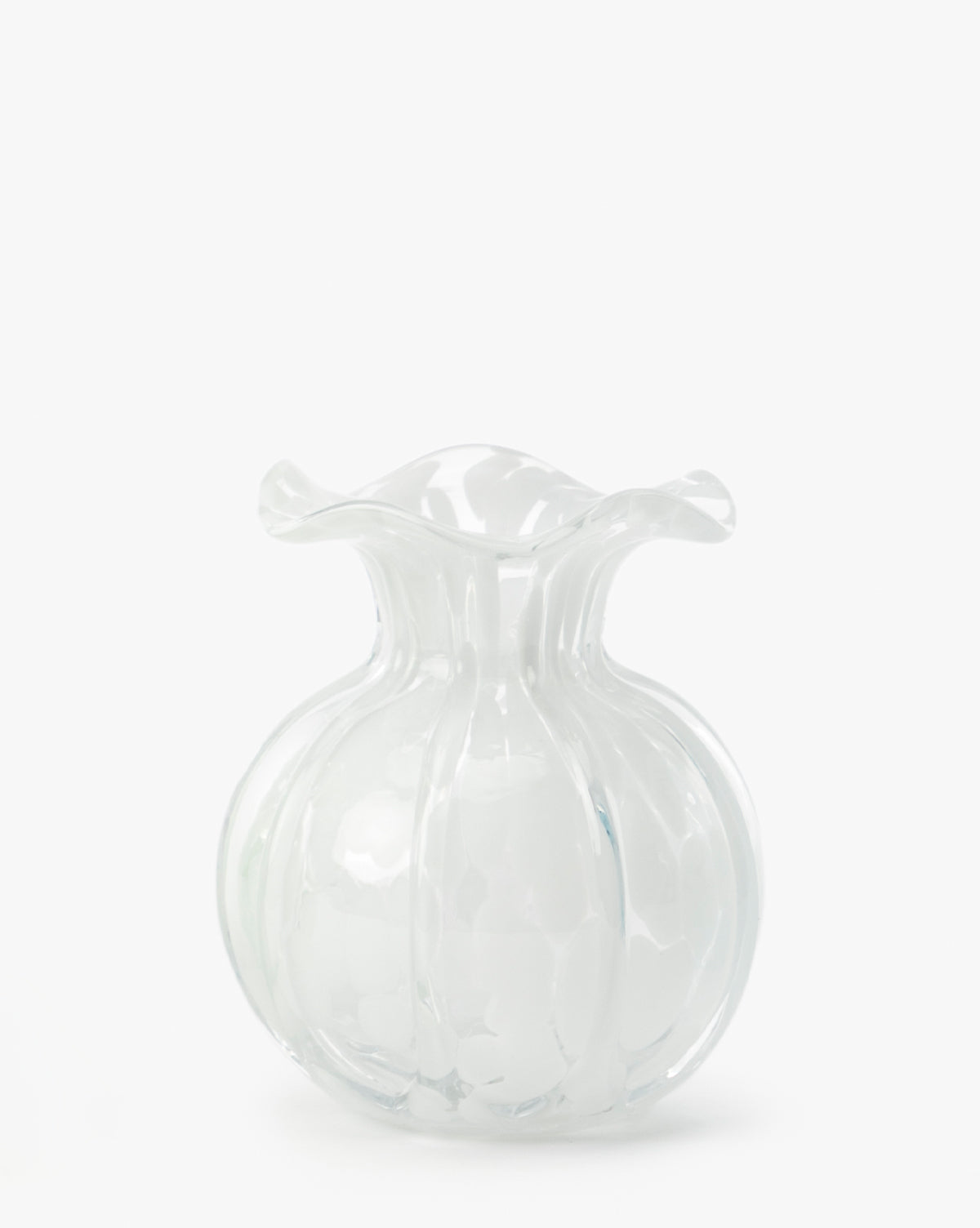 Ruffled Edge Vase