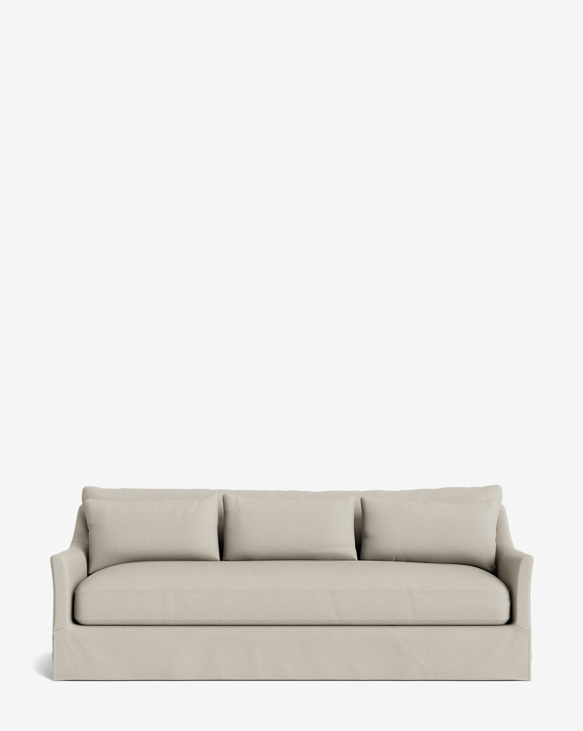 Wilhelmina Deep Slipcover Sofa (85"-110")