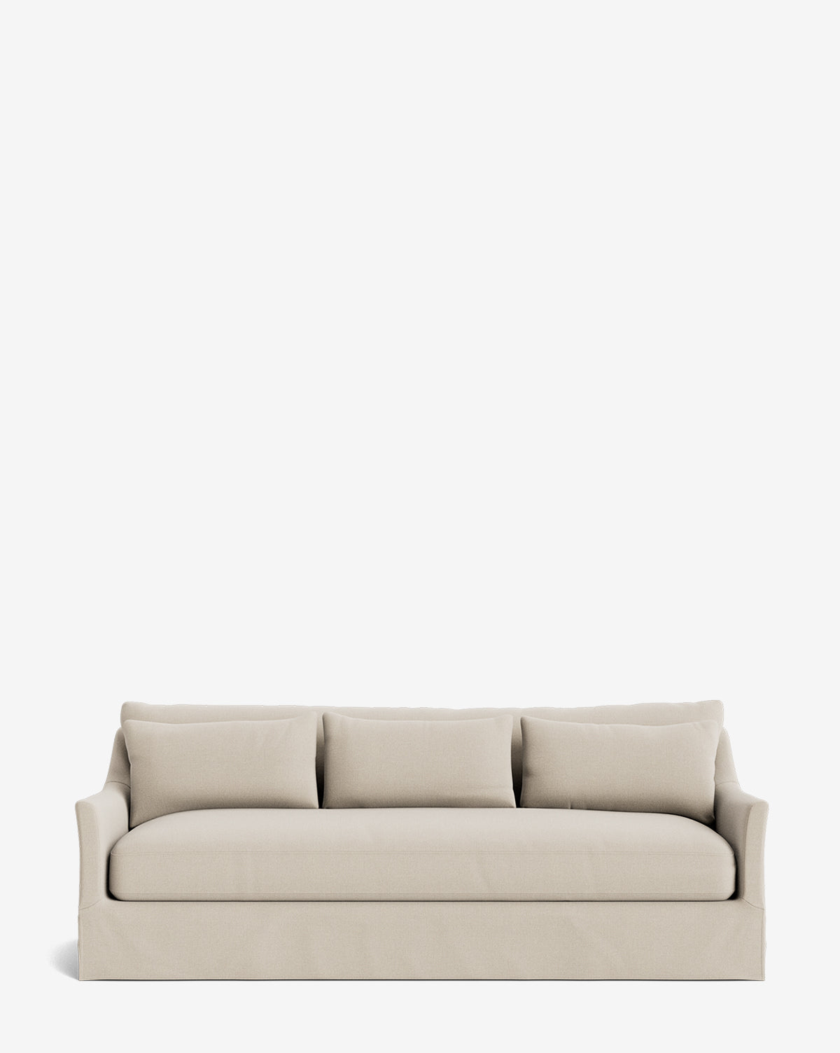 Wilhelmina Deep Slipcover Sofa (85"-110")